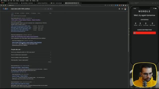Let's build WORDLE with React Native (tutorial for beginners) [p.2] ? смотреть онлайн