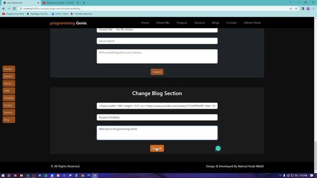 Dynamic Portfolio Using PHP File System - Part 4 | Blog Section with File System Integration смотреть онлайн