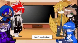 ~DREAMSWAP REACT TO ORIGINALS~ Blue sans... (angst)