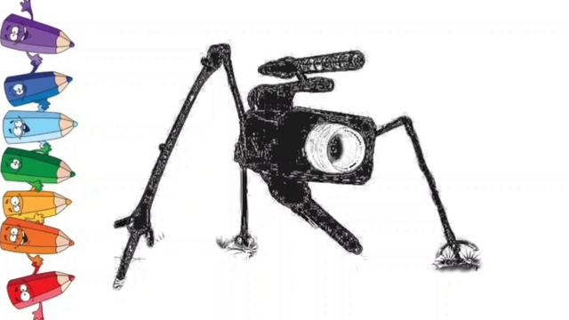 How To Draw Spider Camera Skibidi toilet / DIYs Drawing Coloring Crafts смотреть онлайн