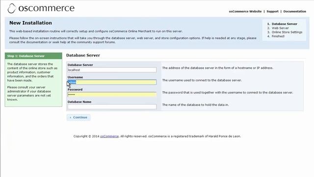 Megastore OsCommerce - Installation Video Manual