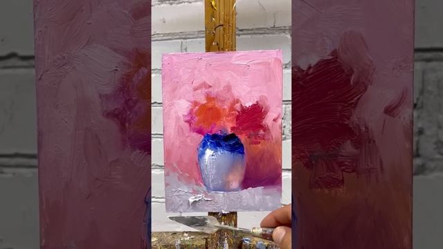 Мастер -класс по живописи. Розы маслом смотреть онлайн