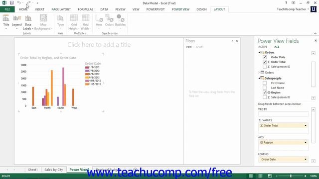 Excel 2013 Using Undo and Redo in Power View Microsoft Training Lesson 34.4 смотреть онлайн
