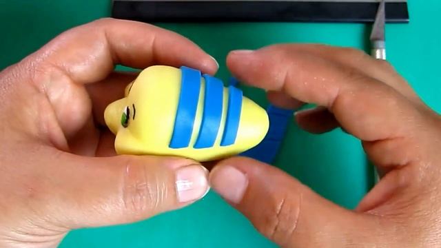 Make This Easy And Cute Flounder Fish From Ariel Disney