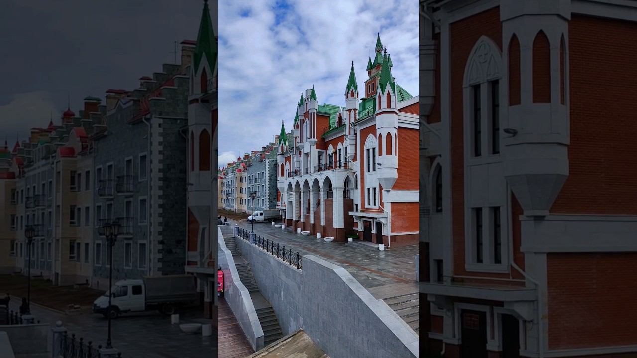 Йошкар-Ола, набережная Брюгге #ЙошкарОла #набережная #Брюгге смотреть онлайн