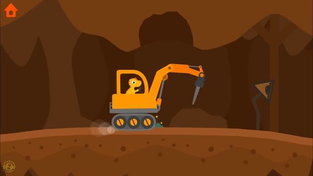 Dinosaur Digger 3 - The Truck Kids Game - Play Fun Dinosaur Digger 3 Game For Kids смотреть онлайн