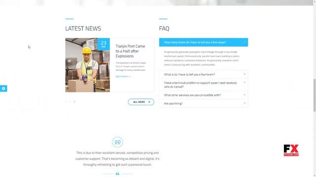 Transcargo - Transport WordPress Theme for Transportation, Logistics смотреть онлайн