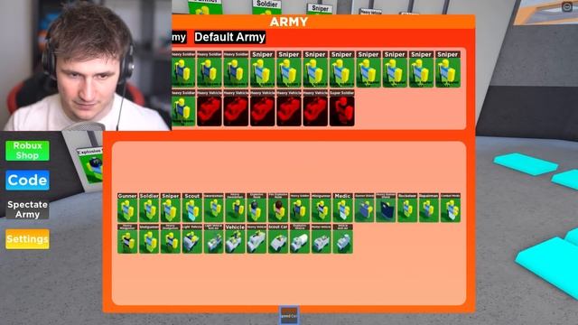 GETTING 9999+ NOOBS In Noob Army! - Roblox