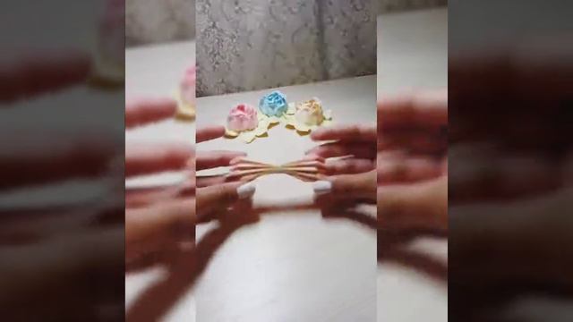 Как сделать красивые цветы из бумаги без клея! смотреть онлайн