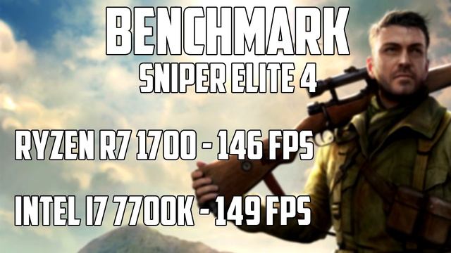 AMD RYZEN 7 1700 VS I7 7700K - Gaming Benchmarks смотреть онлайн