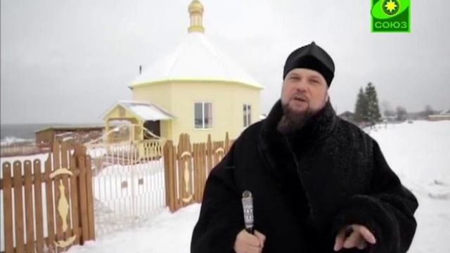 Освящение храма Архангела Михаила в п. Лопъювад смотреть онлайн