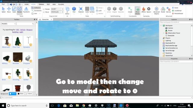How to rotate an object smoothly in Roblox Studio! смотреть онлайн