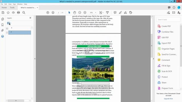 How to apply layer override in pdf using Adobe Acrobat Pro DC смотреть онлайн