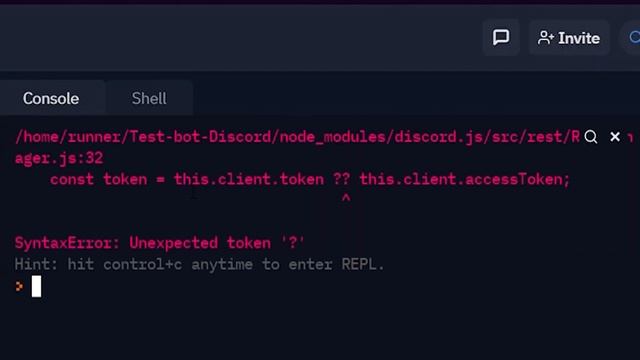 How to switch back to Discord.js12 on repl.it смотреть онлайн