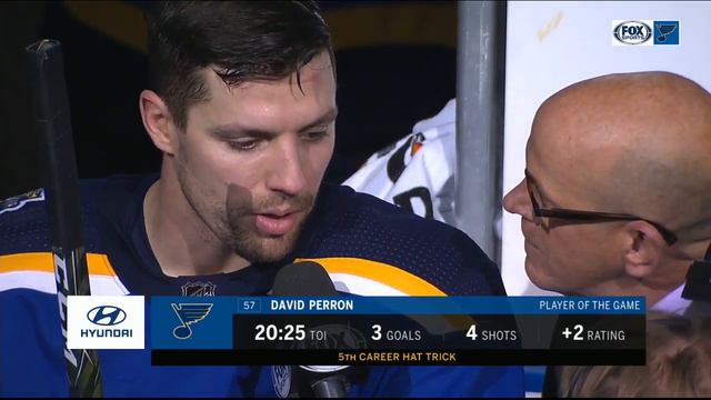 Perron on the Blues' victory: 'That was unbelievable' смотреть онлайн