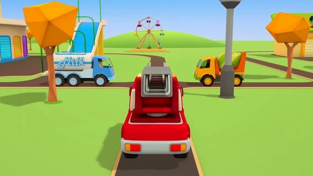 Helper Cars For Kids & Emergency Vehicles For Kids - Full Episodes Cartoons For Kids & Big Trucks