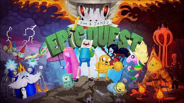 Adventure Time: Finn and Jake's Epic Quest OST - The Grasslands (Level 2) смотреть онлайн