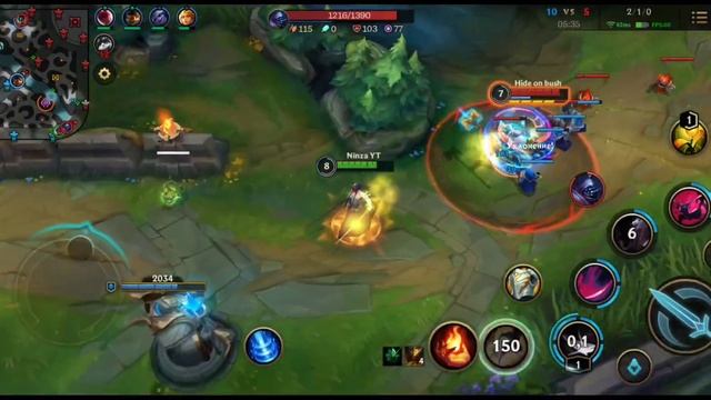 ЭТОТ БИЛД НА ËНЭ СЛИШКОМ ИМБАЛАНСЕН! ËНЭ В ТАНКА ??! LEAGUE OF LEGENDS WILD RIFT смотреть онлайн