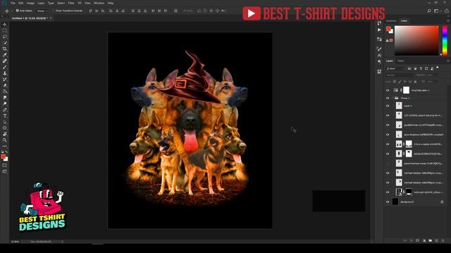 PHOTOSHOP T-SHIRT DESIGN | How To Use Free Images Into T-Shirt Designs | T-Shirt Design Tutorial смотреть онлайн