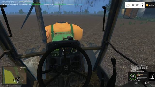 Farming Simulator 2015. Травим сорняки гербицидами. смотреть онлайн