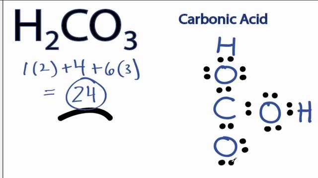 H2CO3 Lewis Structure: How to Draw the Lewis Structure for Carbonic Acid смотреть онлайн