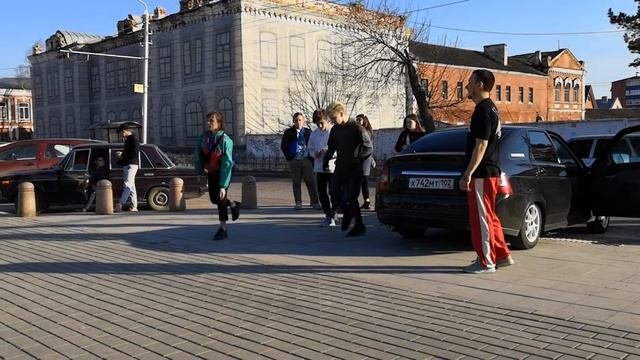 Новые участники на Тусе Джусе.Стерлитамак .Парк на Мира ,танцы разминка, разогрев смотреть онлайн