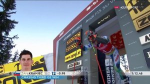 Горные лыжи. Альта-Бадия. Мужчины. Гигантский слалом. 2-я попытка (19.12.2021)