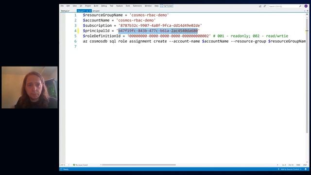Keyless Connections to Azure Cosmos DB (RBAC auth for data) смотреть онлайн