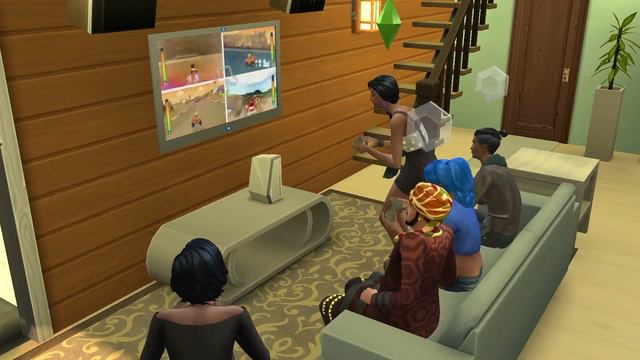 Family Movie Outing! | Let's Play The Sims 4: City Living (Part 10) смотреть онлайн