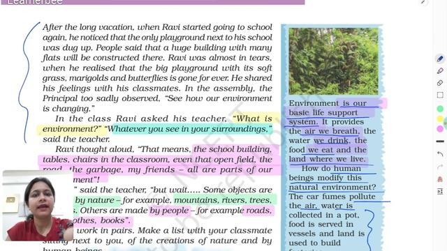 Class7 Geography Chapter 1 Environment Line by line Explanation in Hindi смотреть онлайн