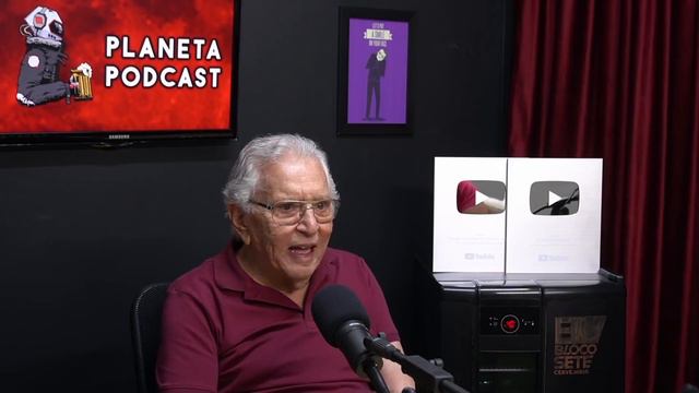 "TÔ CONTANDO COISAS Q EU NUNCA CONTEI P/ NINGUÉM..." com Carlos Alberto de Nóbrega | Planeta Podcas смотреть онлайн