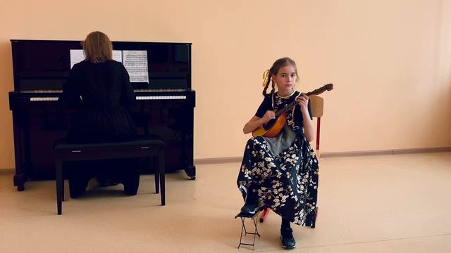 Гончарова Варвара 9 лет РНП «То не ветер ветку клонит», Лещинского «Полька» смотреть онлайн
