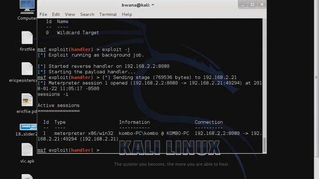 Hack Windows7 using Ms office (macro payload) смотреть онлайн