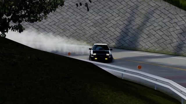 Toyota SPRINTER TRUENO AE86 Special Edition Run at Touge - Assoluto Racing смотреть онлайн