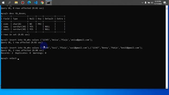 Perintah SQL-SELECT, INSERT, UPDATE dan DELETE смотреть онлайн