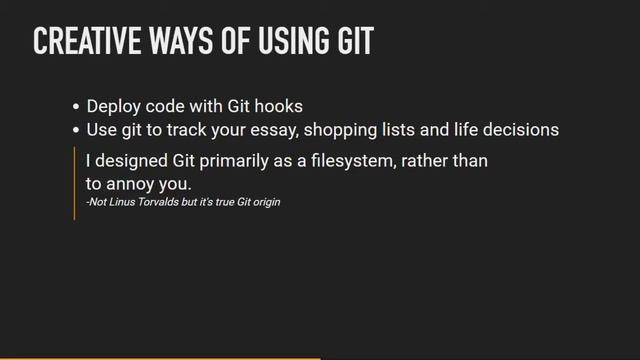 Colloquium 1 - Let's Git it Right / Why you need Config смотреть онлайн