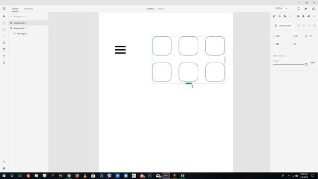 XD (Experience Design) Tutorial - Lesson 22 - Repeat Grid Tricks смотреть онлайн