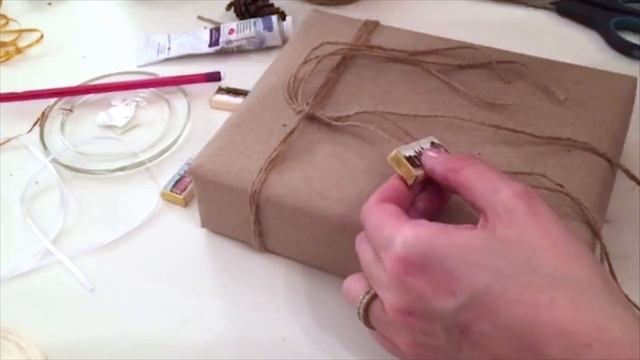 Новогодний мастер-класс 2015 | Серия #6 | Упаковка подарков | Крафт-бумага смотреть онлайн