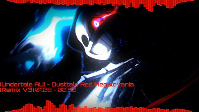 [Undertale AU] - Dusttale Red Megalovania [Remix V3] смотреть онлайн