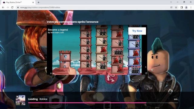 TUTO: comment jouer à roblox sans l'installer ? смотреть онлайн