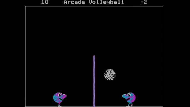 Arcade Volleyball for DOS смотреть онлайн
