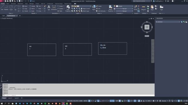 AutoCAD 2023 Export and Import Attributes смотреть онлайн
