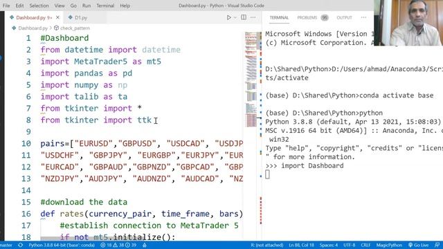 How to connect python with MetaTrader5 (MT5) смотреть онлайн