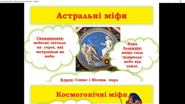 НУШ. 5 клас. Міфи та легенди. Первісні уявлення людини про світ. Чарівні істоти українського міфу смотреть онлайн