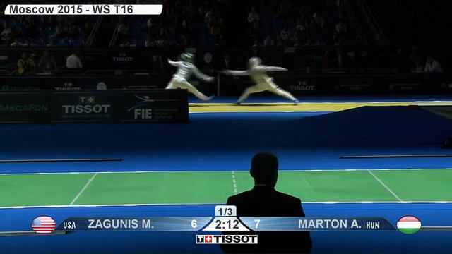 Moscow 2015 WS WorldChampionships T16 05 green Zagunis M USA vs Marton A HUN смотреть онлайн