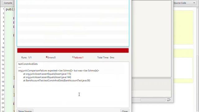 Java2-01e - Object Project - JUnit Tests смотреть онлайн