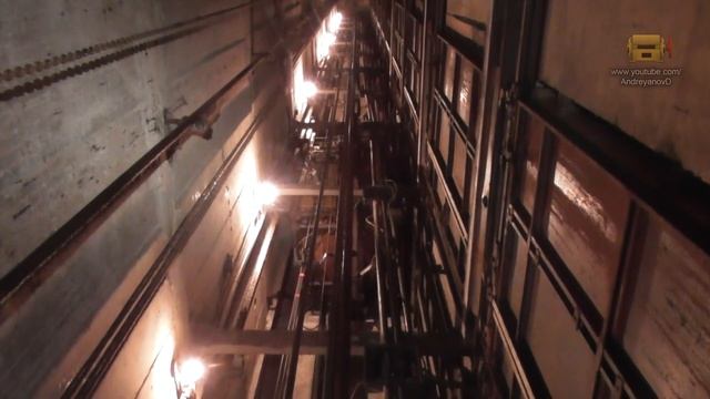 Старые лифты в общей шахте смотреть онлайн