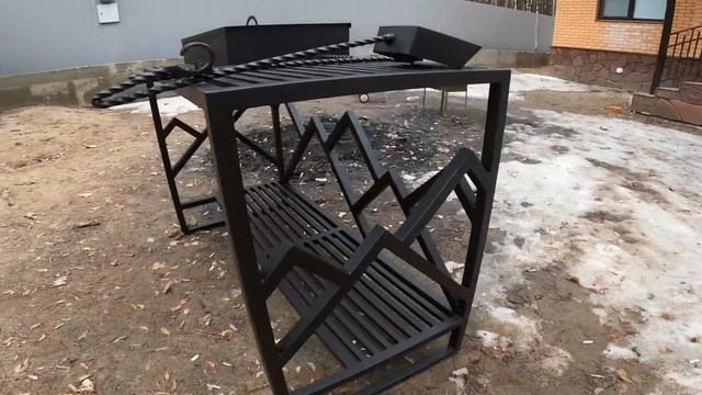 Мангал “Mountain” в стиле Loft?? смотреть онлайн