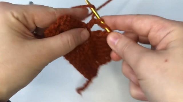 как связать столбик с двумя накидами double crochet смотреть онлайн