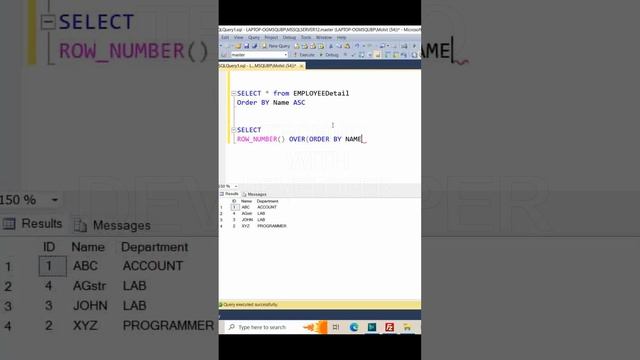 ROW_NUMBER() in SQL Server: Advanced Techniques for Ranking | Part 1 #sqlserver #transactsql #codin смотреть онлайн